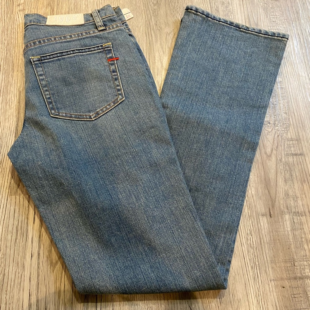 Gap 1969 Jeans Womens Size 1R Ultra Low Rise Slim Boot Cut Y2K